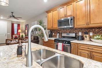 Pull down faucets
